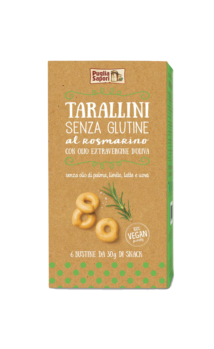 Tarallini sans gluten au graines de fenouil 180g Tarallini sans gluten au graines de fenouil 180g