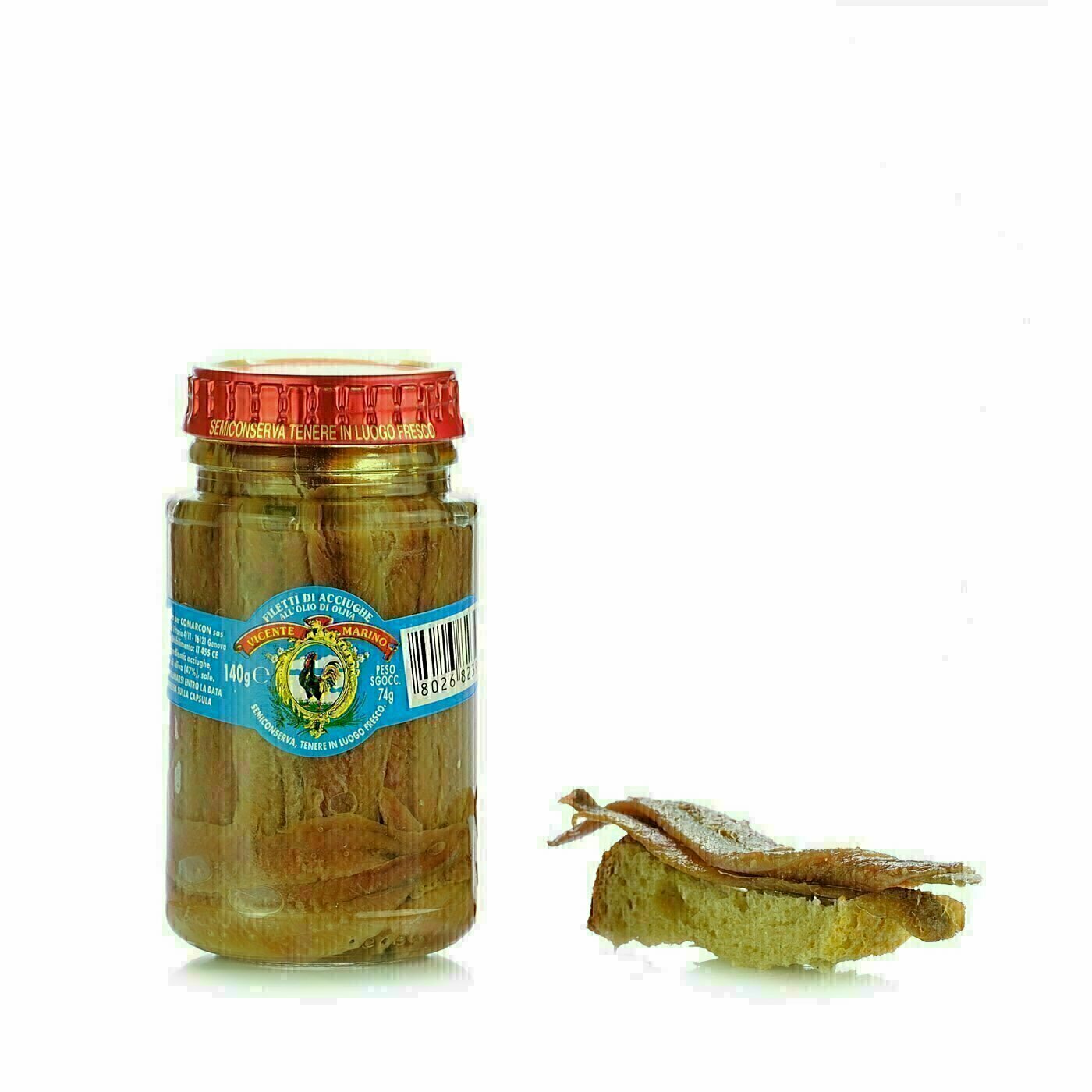Anchois De Sicile 140g Anchois De Sicile 140g