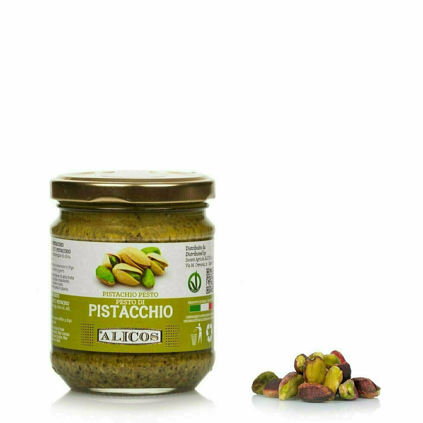 Pesto de pistache 180g Pesto de pistache 180g
