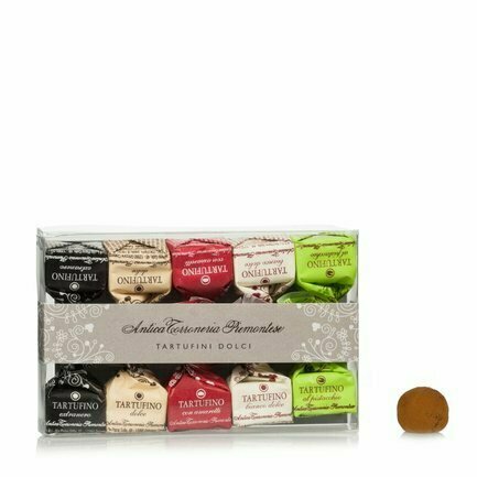 Boite de truffes au chocolat variées 70g Boite de truffes au chocolat variées 70g