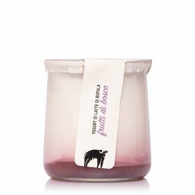 Yaourt de bufflonne aux fruits de bois 150g Yaourt de bufflonne aux fruits de bois 150g
