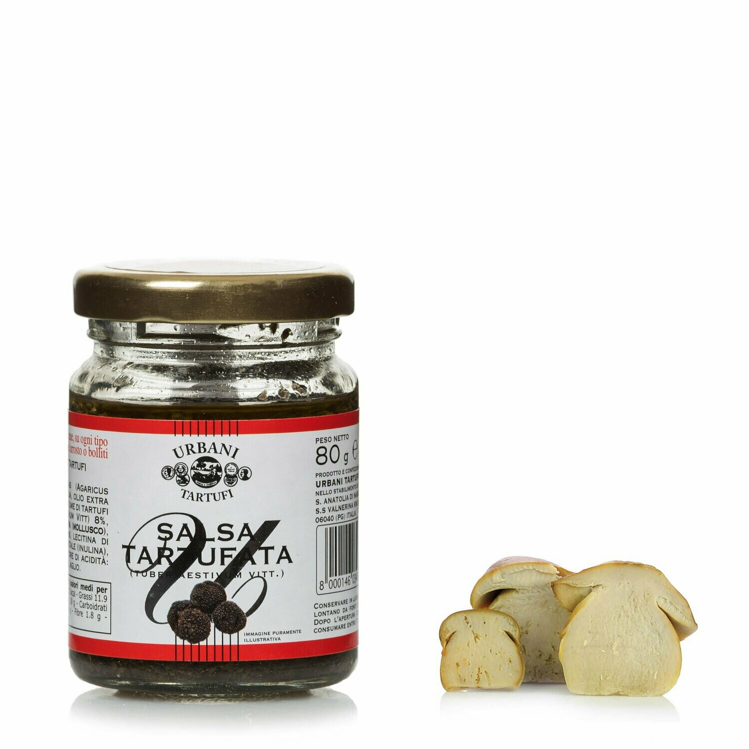 Sauce à la truffe et au champignon 80G Sauce à la truffe et au champignon 80G