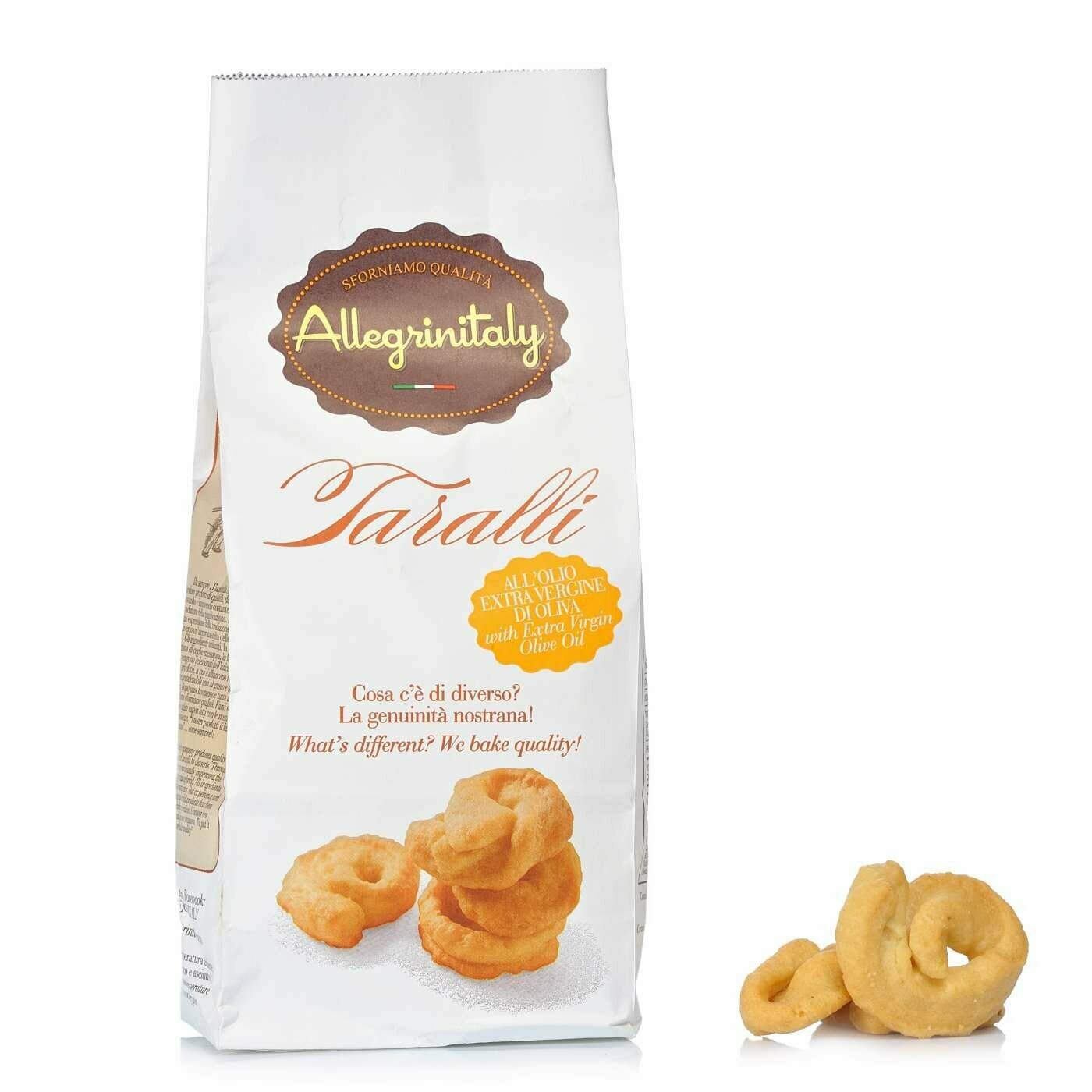 Taralli à l'huile d'olive 200g Taralli à l'huile d'olive 200g