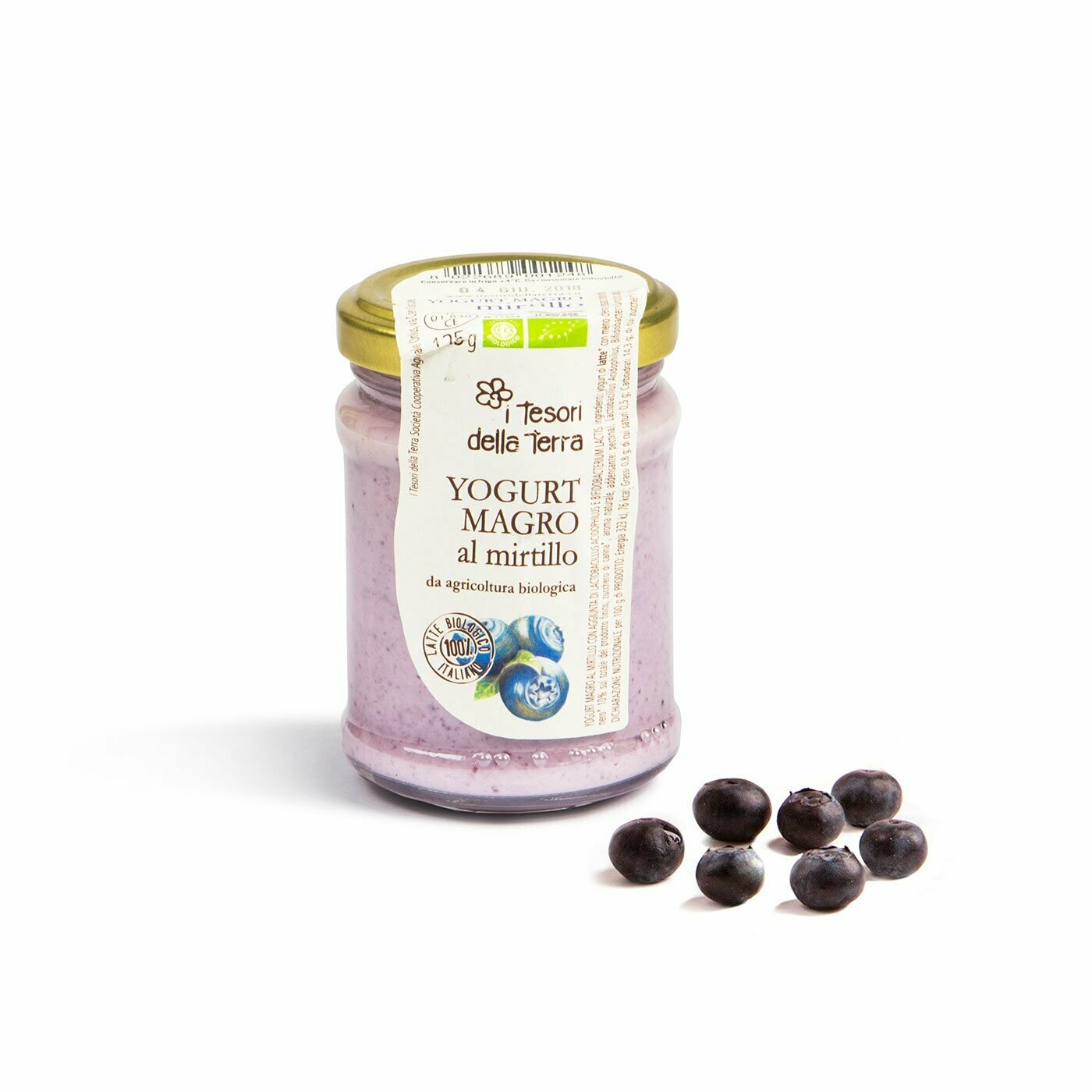 Yaourt Écrémé Myrtille 125g Yaourt Écrémé Myrtille 125g