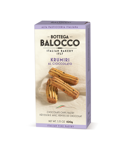 Biscuits Krumiri aux pépites de chocolat 100g Biscuits Krumiri aux pépites de chocolat 100g