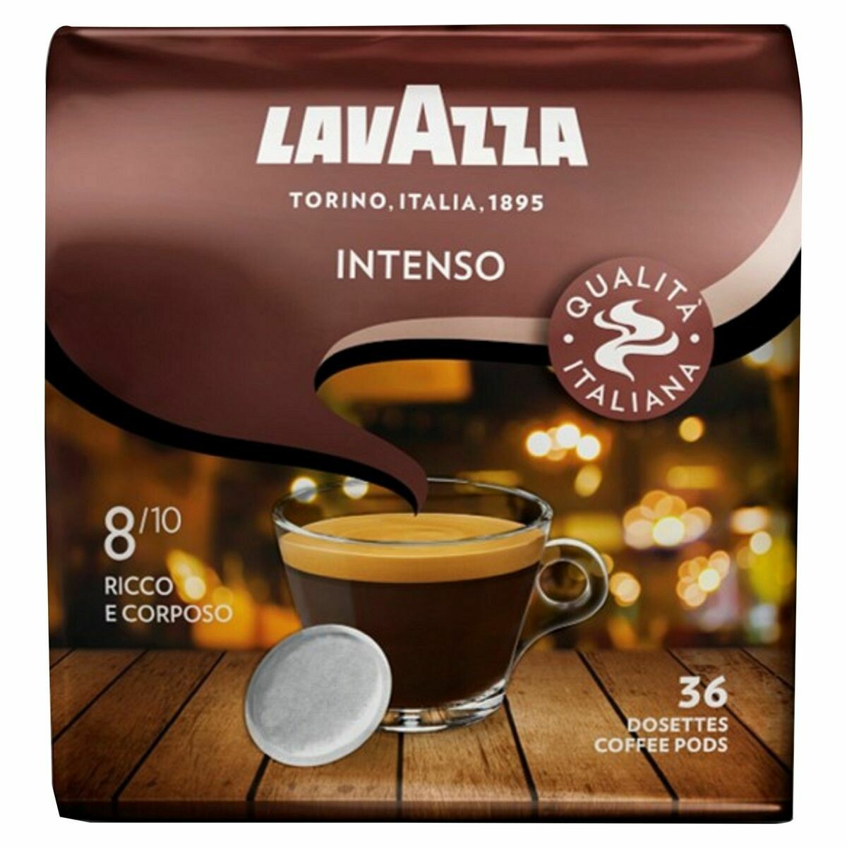 Café Lavazza intenso 36 dosettes Café Lavazza intenso 36 dosettes