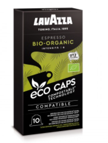 Café Lavazza eco caps bio 10 capsules Café Lavazza eco caps bio 10 capsules