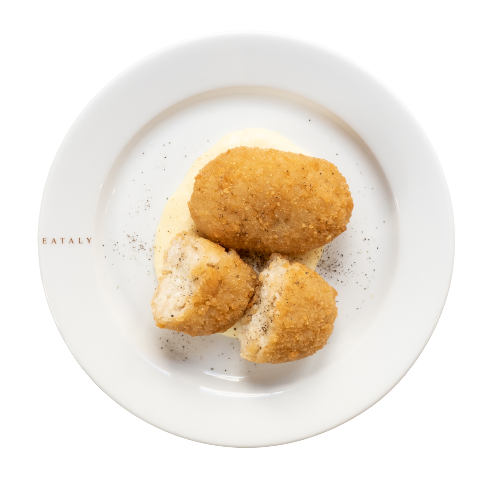 Suppli cacio e pepe Suppli cacio e pepe