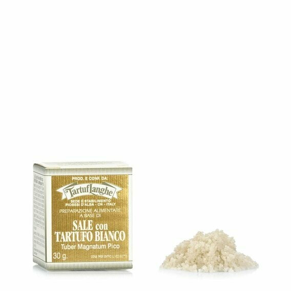 Sel aromatisé à la truffe blanche 30G Sel aromatisé à la truffe blanche 30G
