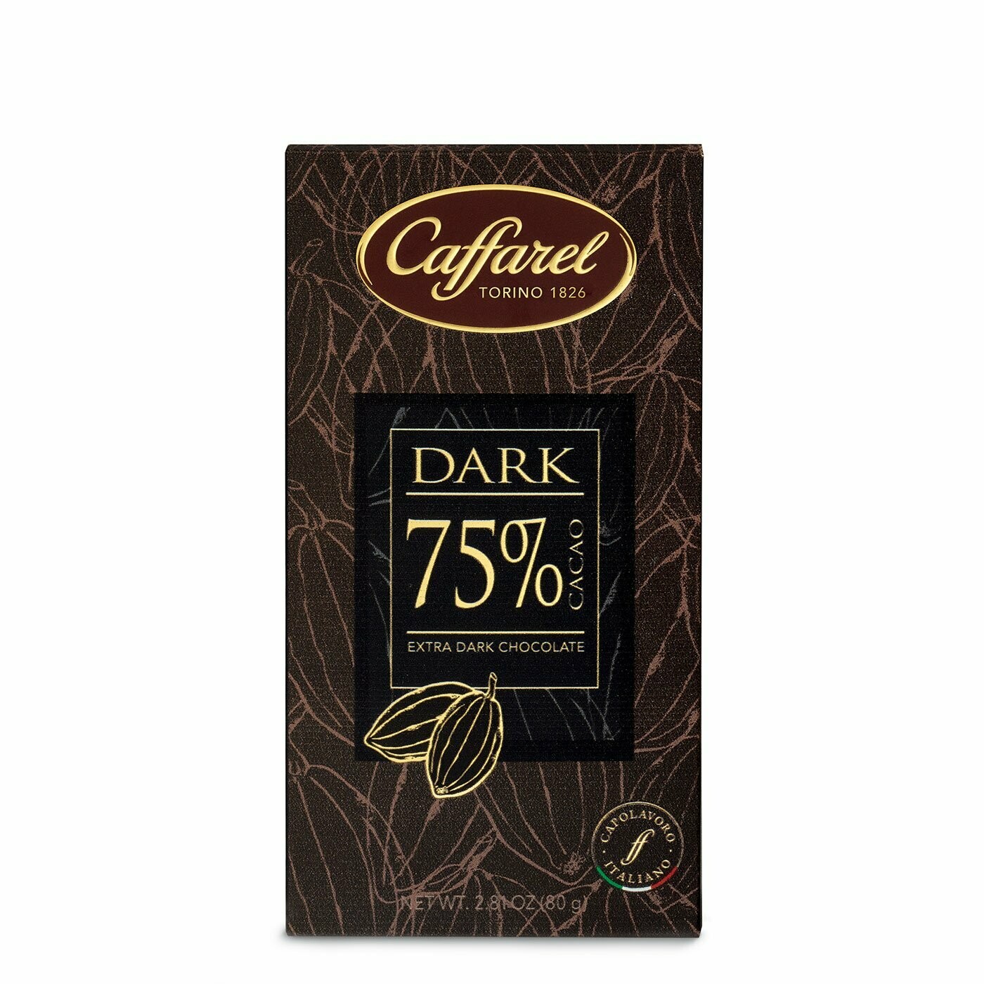 Tablette Chocolat Extra Noir 75% 80g Tablette Chocolat Extra Noir 75% 80g