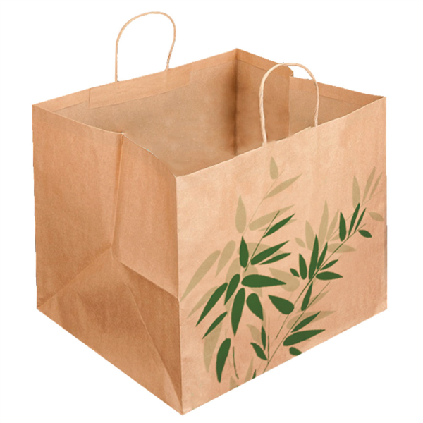 Sacola Gourmet FEEL GREEN 36+21x33,5 cm