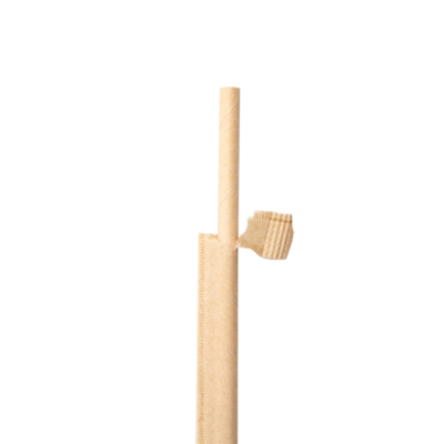Palhinhas de papel 6mm embaladas (Pack de 250)