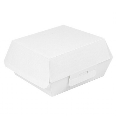 Caixa de Hamburguer Branca ‘THEPACK’ (Pack 10 unidades)