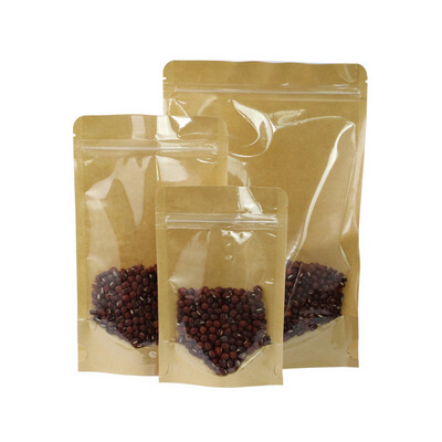 StandUP Kraft Fecho Zip 1kg (Pack 10 unidades)