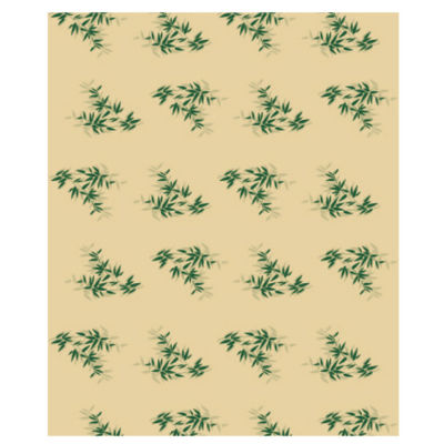 Folha de papel anti gordura "Feel Green" 31x38cm (Pack 1000 unidades)