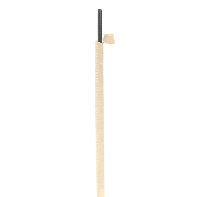 Palhinha de papel embalada Ø 0,80x20cm (Pack 100 unidades)