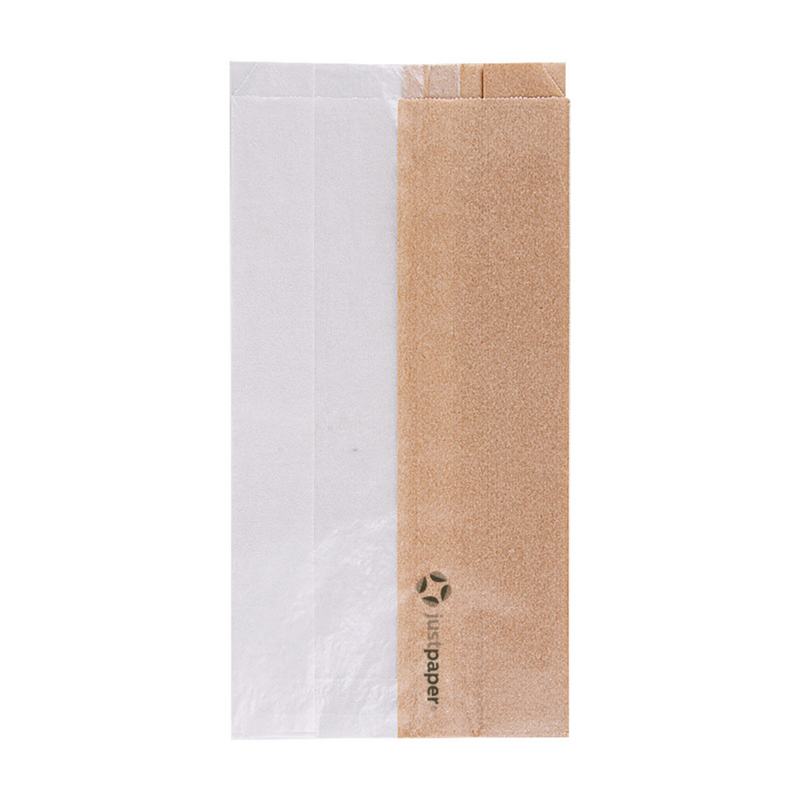 Saco eco CORNER WINDOW 40g 12+6x23cm (Pack 50 unidades)