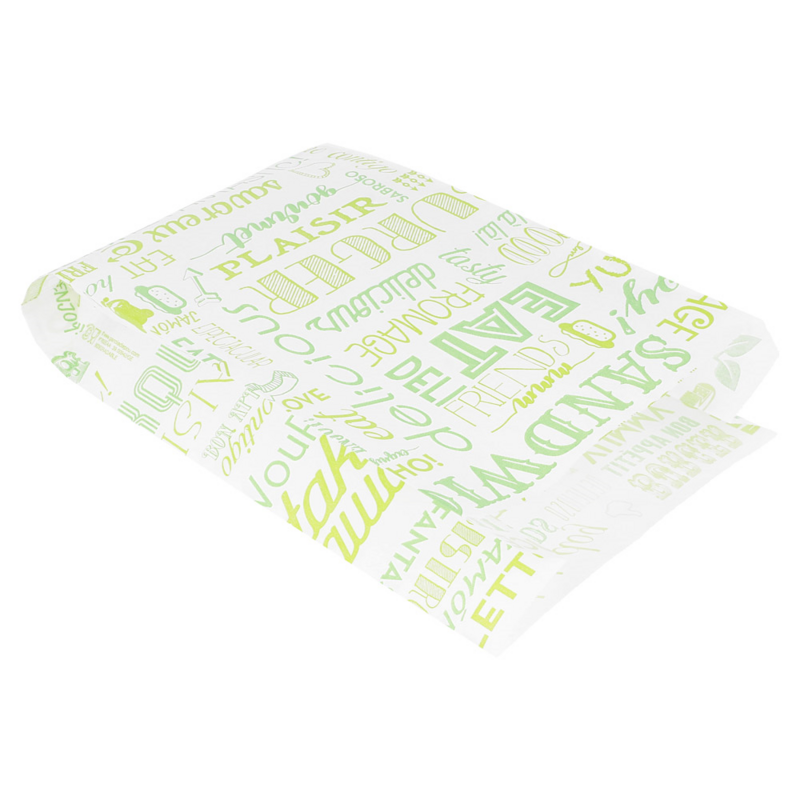 Saco Hamburger PAROLE 14+7x22cm (Pack 50 unidades)