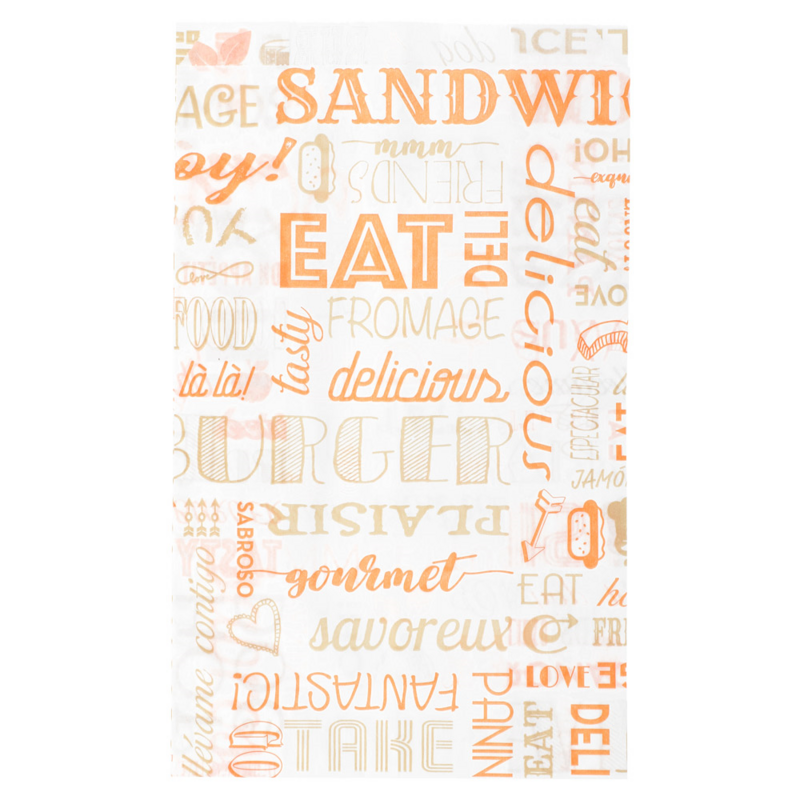 Saco PAROLE 14+7x22cm (Pack 50 unidades)