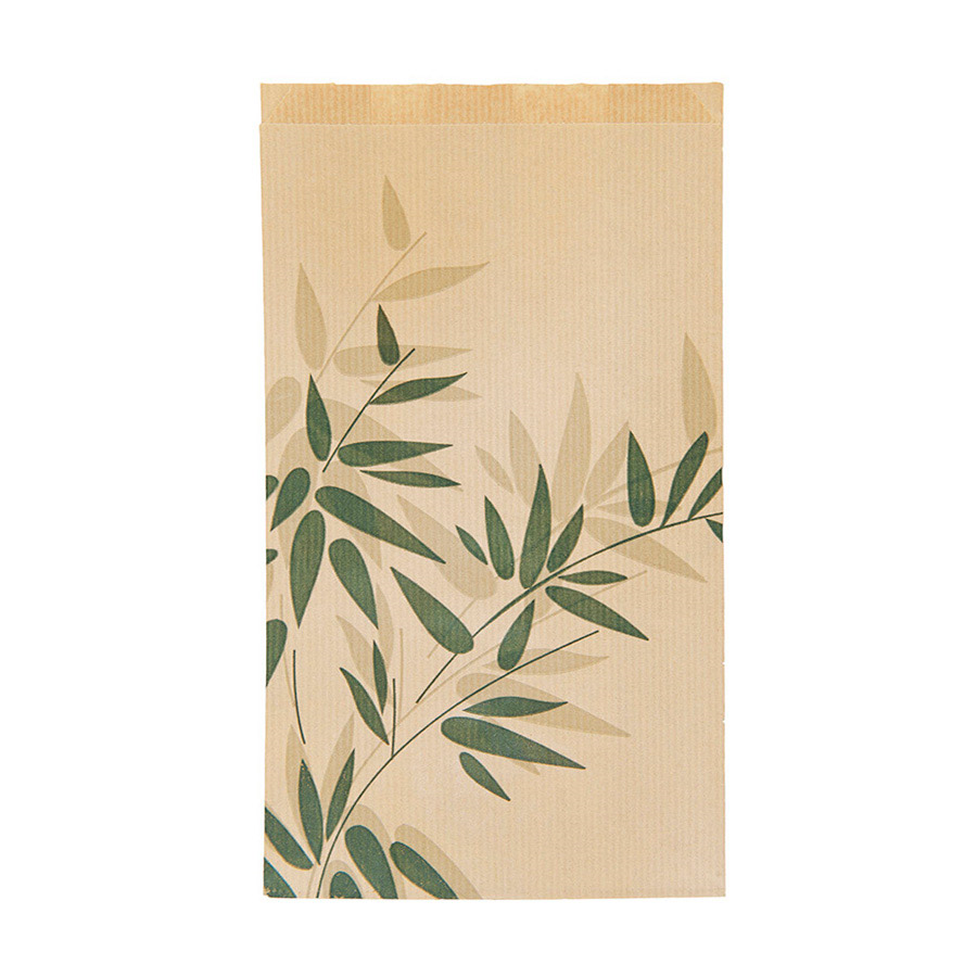 Saco FEEL GREEN 14+7x22cm (Pack 50 unidades)