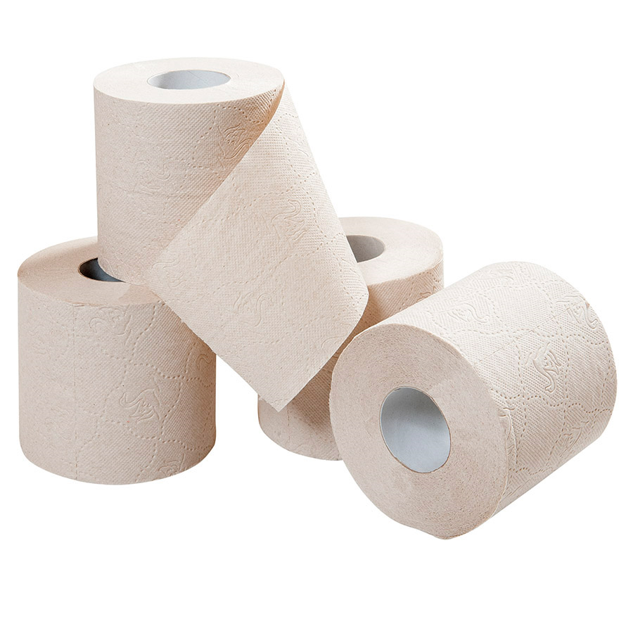 Papel higiénico folha dupla (Pack 6 unidades)