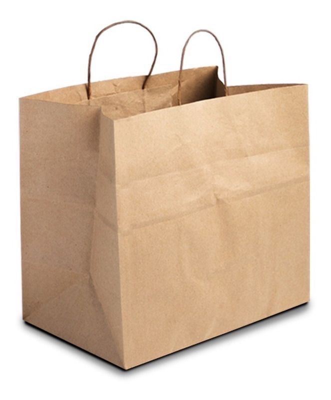 Sacola kraft 28x32x25cm