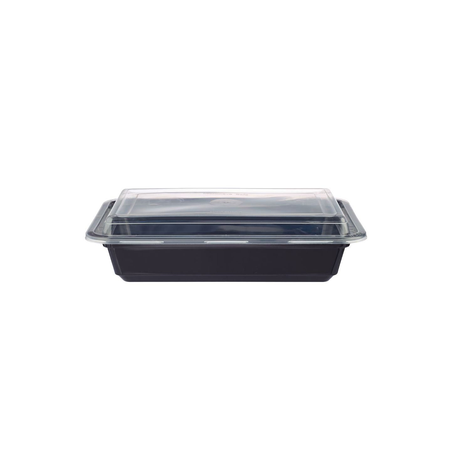 Tigela HOTPACK Preta c/tampa 700ml
