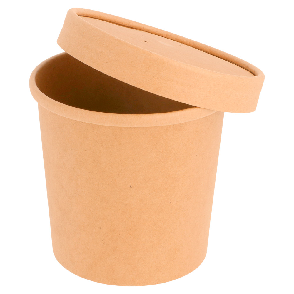 Pote c/ tampa 650ml (Pack 25 unidades)