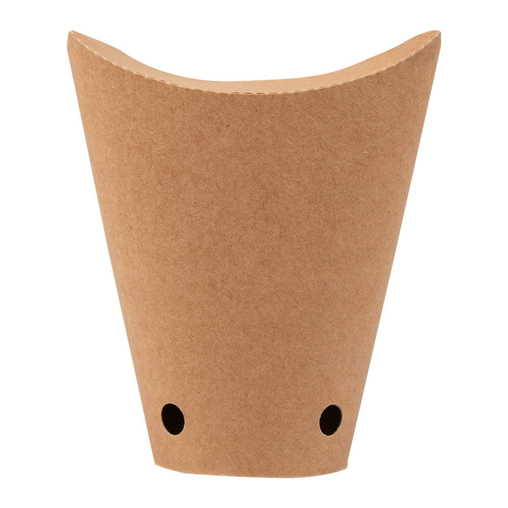 Copo para batata frita/ petiscos com fecho 360ml