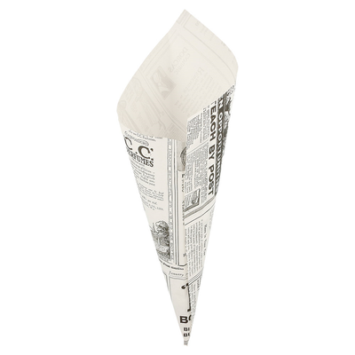 Cones de papel TIMES 20x14cm (Pack 50 unidades)