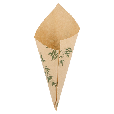 Cones de papel FEEL GREEN 16x11,5cm (Pack 50 unidades)