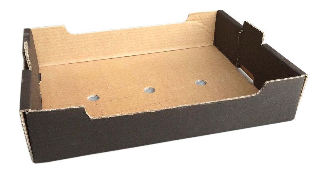 Caixote de cartão 40,5x28x13xm