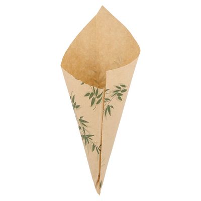 Cones de papel FEEL GREEN 20x14cm (Pack 50 unidades)