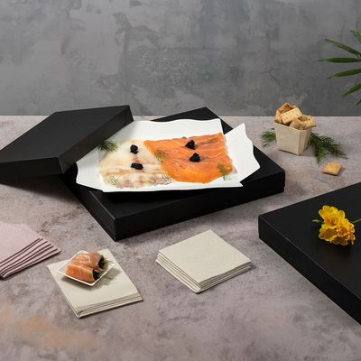 Bandeja+Tampa THEPACK 19,5x11x4,5cm (Pack 10 unidades)