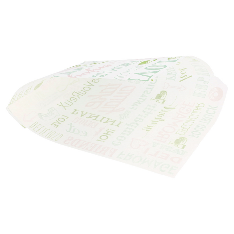 Papel aberto 2 lados PAROLE 13x14cm (Pack 50 unidades)