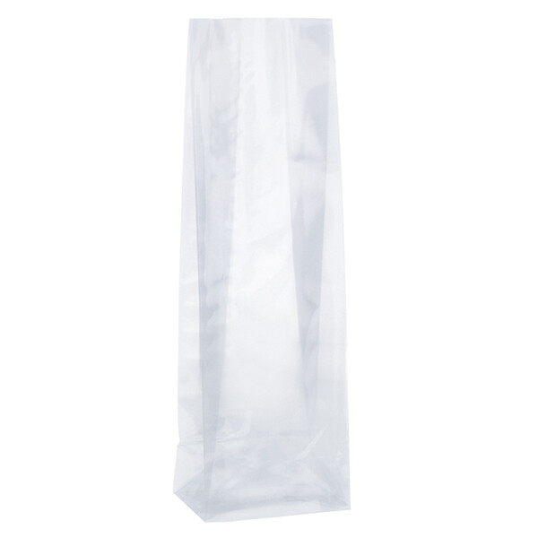 Saco BOPP celofane fundo quadrado 090x270+30mm (Pack 100 unidades)