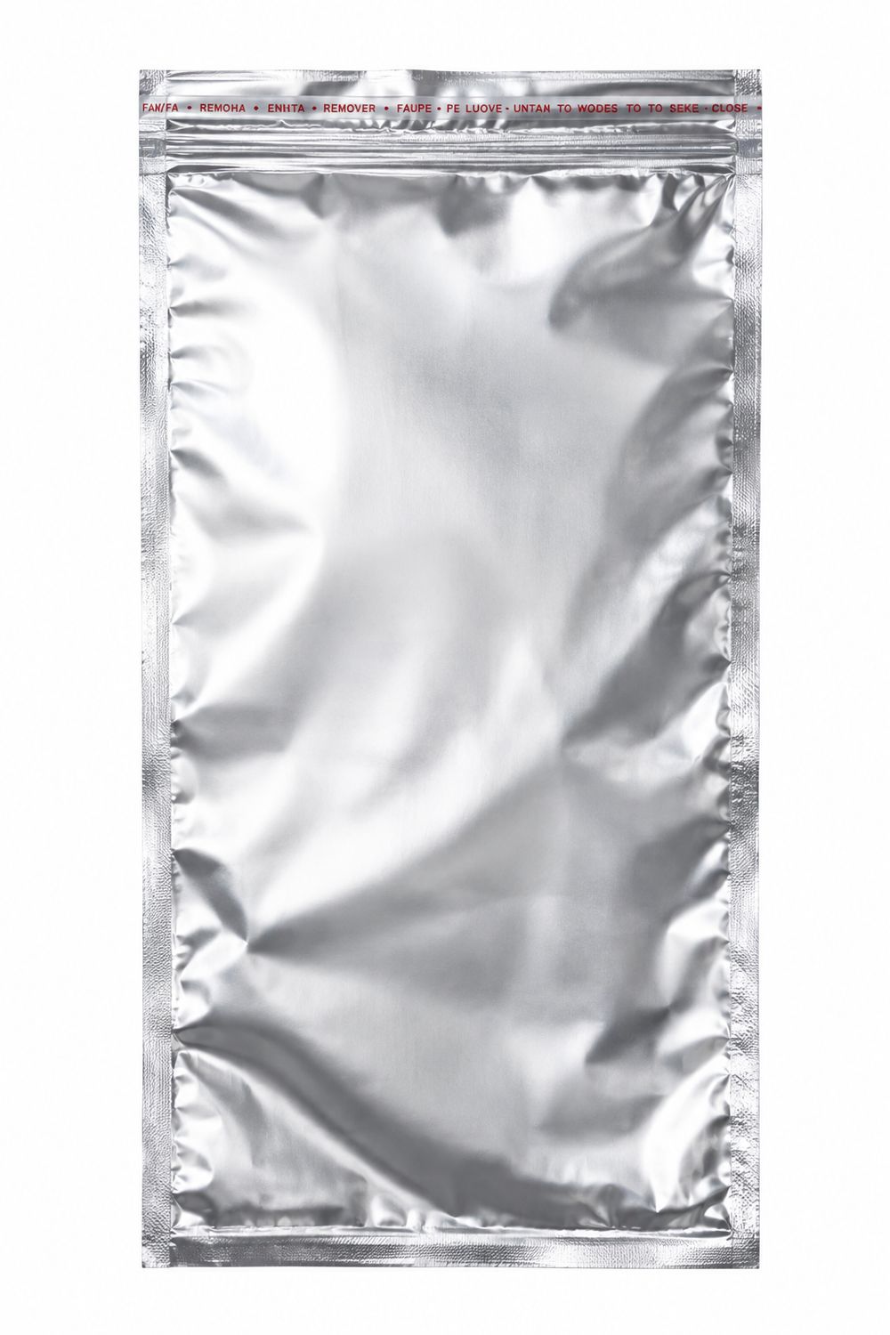 Saco prateado metalizado selável 18x28x4cm (Pack 10 unidades)