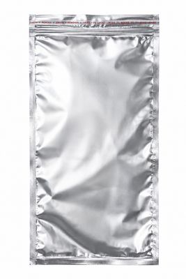 Saco prateado metalizado selável 18x28x4cm (Pack 10 unidades)