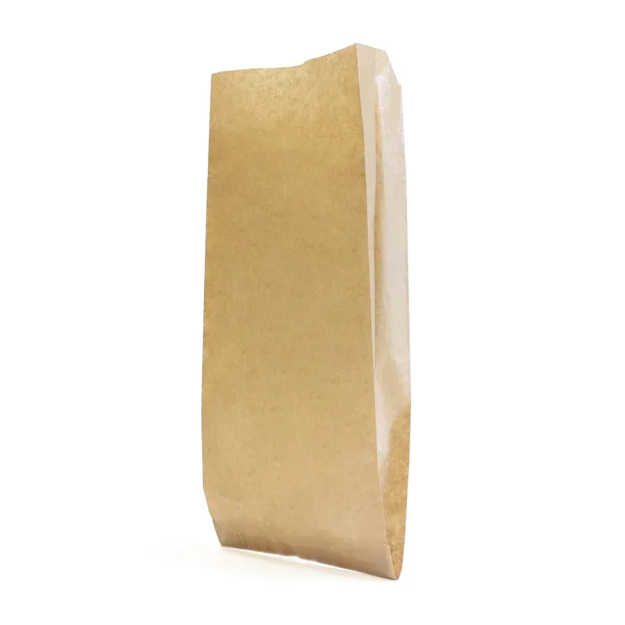Saqueta kraft 70g 20+6x31cm (Pack 10 unidades)
