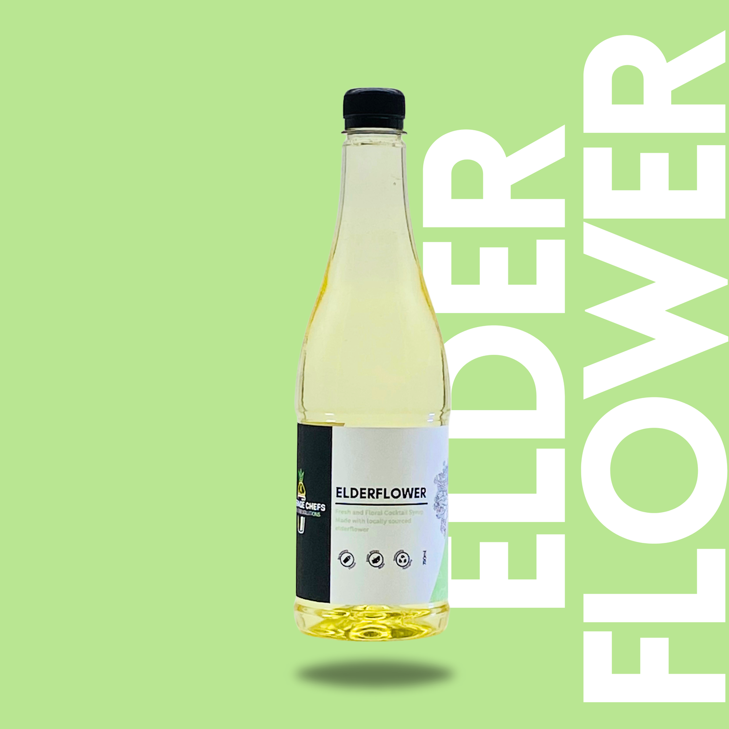 Elderflower Syrup, Select Size: 750ml