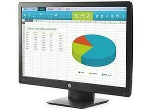 HP 20" P203 Monitor (1 VGA Port, 1 Display Port)