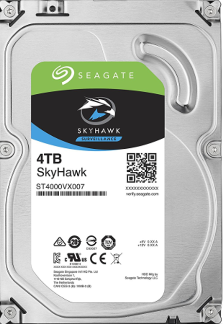 seagate surveillance  (7200 RPM)  Internal desktop hard disk 4TB