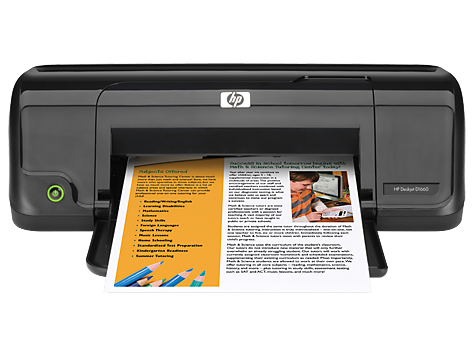 HP DESKJET D1660- STAND ALONE PRINTER- 20B-16C-  HP 300 B and C