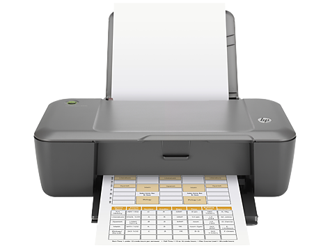 HP DESKJET 1000-STAND ALONE  PRINTER-16B-12C- HP 301 B and C