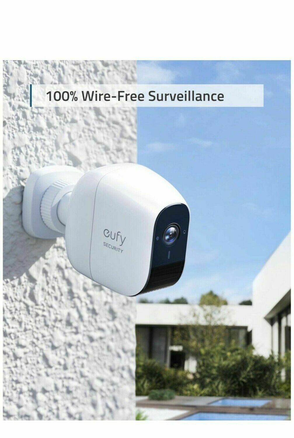 EUFY CAMERA WIRE-FREE HD SECURITY CAMERA