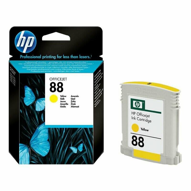 HP 88 YELLOW-PRINTS UPTO 860 PAGES