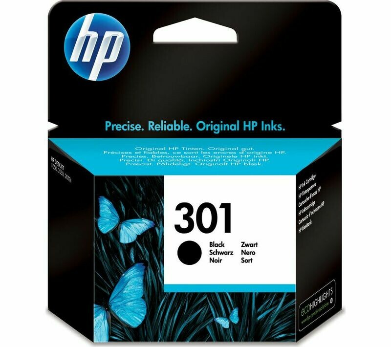 HP 301 BLACK-PRINTS UPTO 190 PAGES