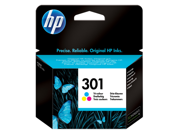 HP 301 COLOUR-PRINTS UPTO 165 PAGES