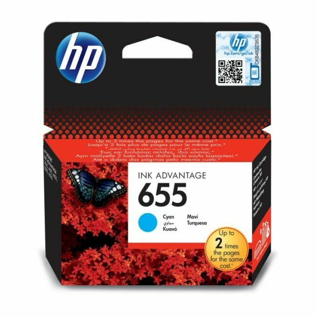 HP 655 CYAN