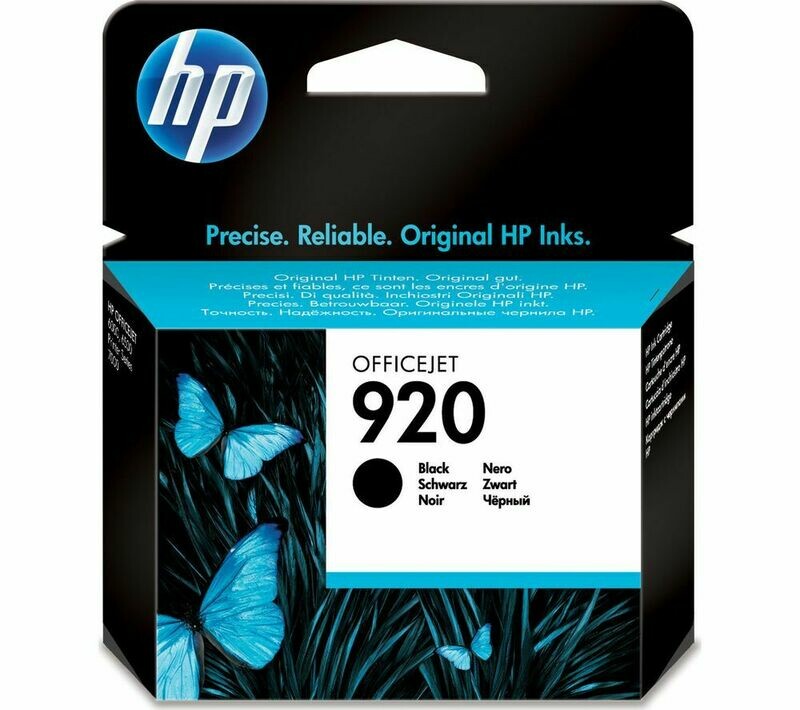 HP 920 BLACK-PRINTS APP. 420 PAGES